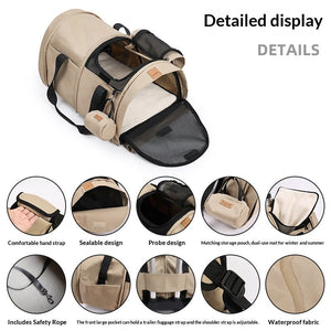 Foldable Detachable Travel Carrier: The Ultimate Pet Companion