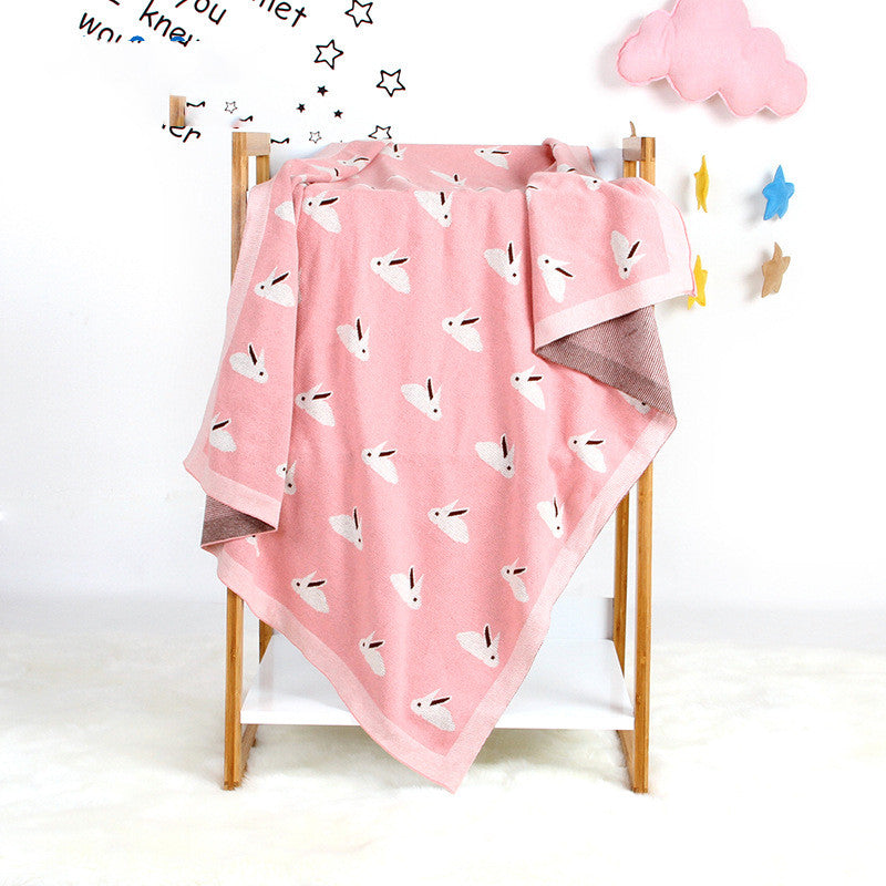 The Adorable Baby Knitted Bunny Blanket: A Must-Have for Your Little One