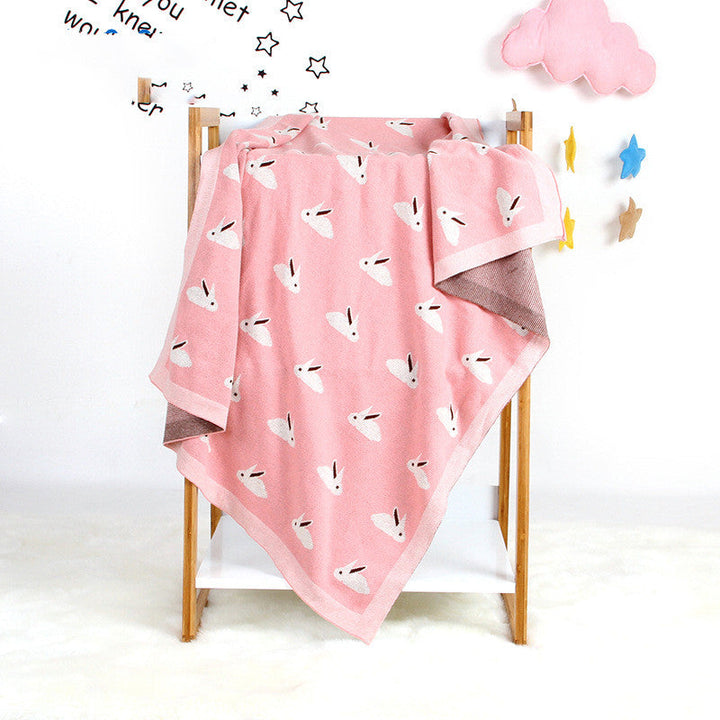 The Adorable Baby Knitted Bunny Blanket: A Must-Have for Your Little One