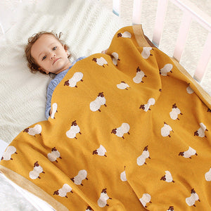 The Perfect Snuggle: Baby Knitted Lamb Blanket