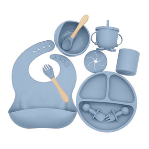 Elevate Your Baby's Feeding Experience with Our New Baby Silicone Feeding Set