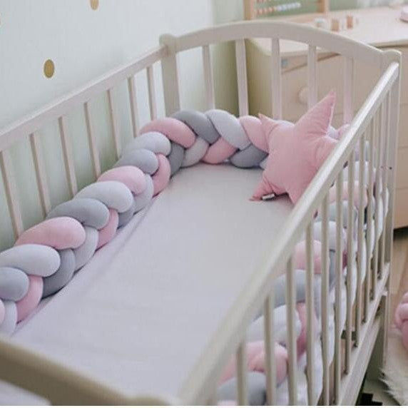 Braided Baby Crib Bed Rail Bumper: The Perfect Blend of Safety and Style