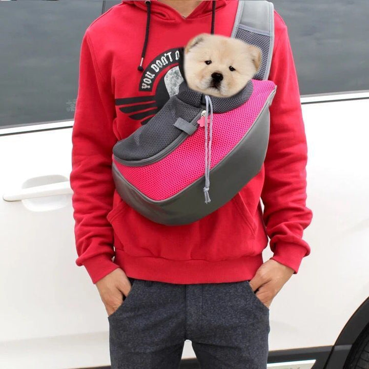 Discover the Perfect Companion for Your Pet: The Mesh Oxford Shoulder Carrier Bag